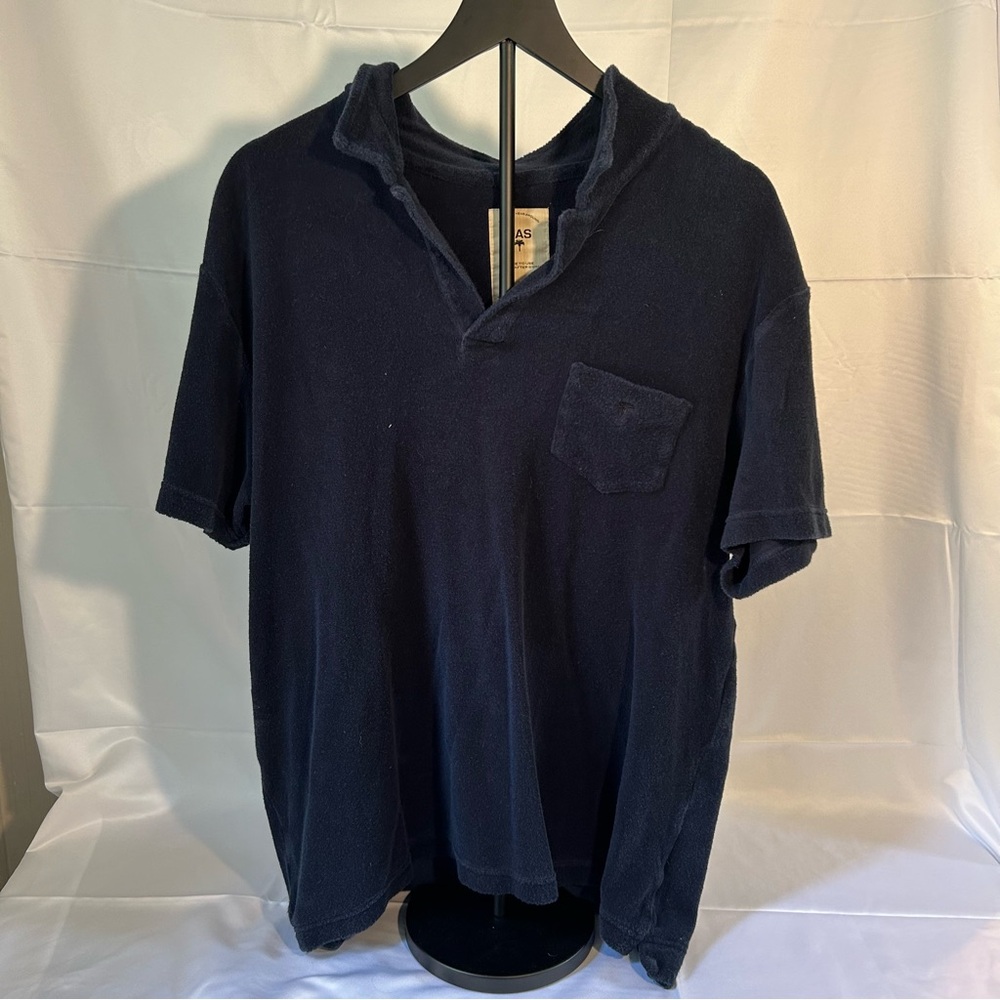 OAS Men’s Terry Cloth Polo - LARGE